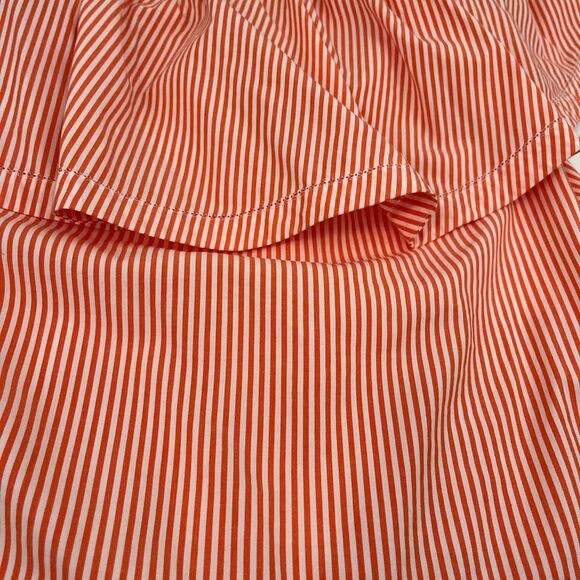 TRINA TURK Mayreau One Shoulder Ruffle Top Striped - Picture 4 of 8